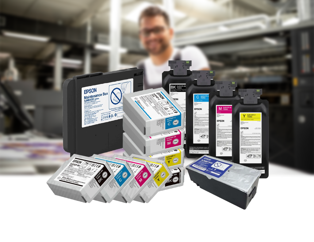 “Epson Label Printer Consumables | Ink, Maintenance Boxes & Printheads”