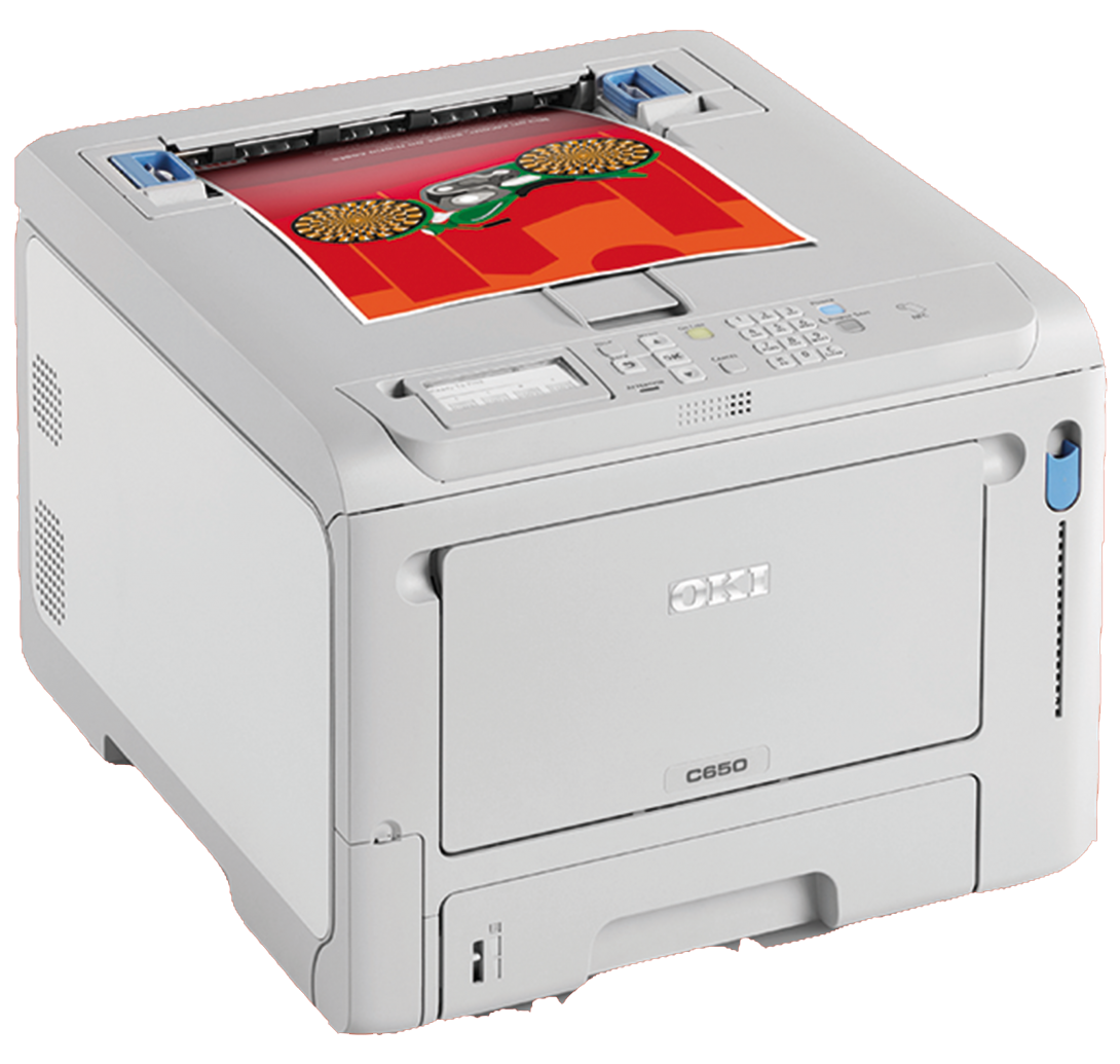 OKI C650 label printer