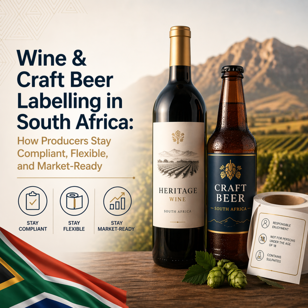 Wine & Craft Beer Labelling in South Africa How Producers Stay Compliant, Flexible, and Market-Ready - 2