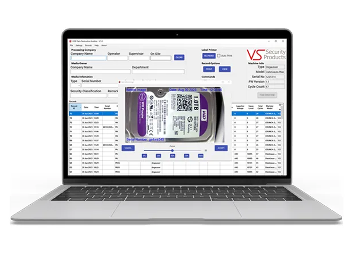Verity Systems data destruction and audit solutions