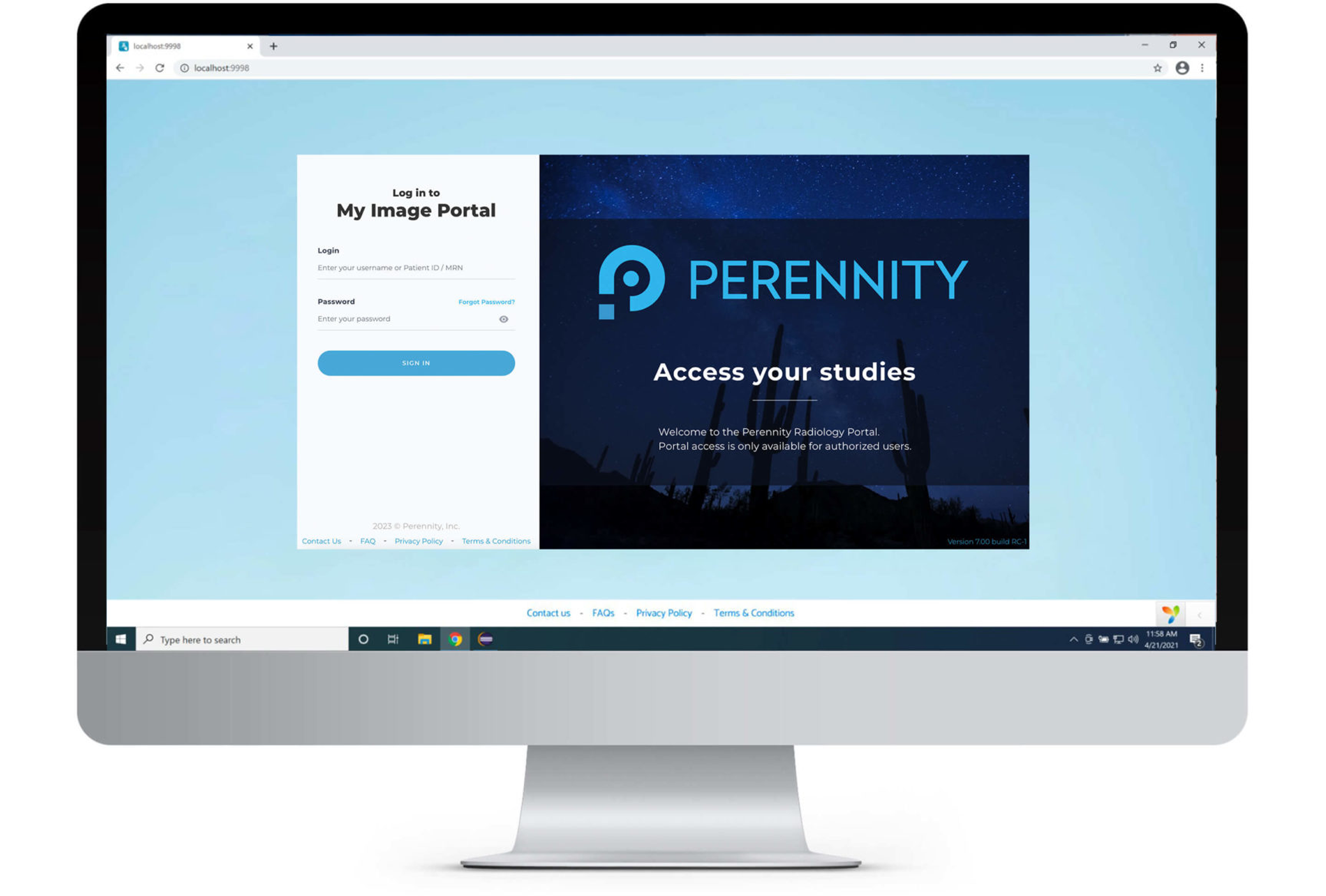 IMAGE Portal secure medical image sharing