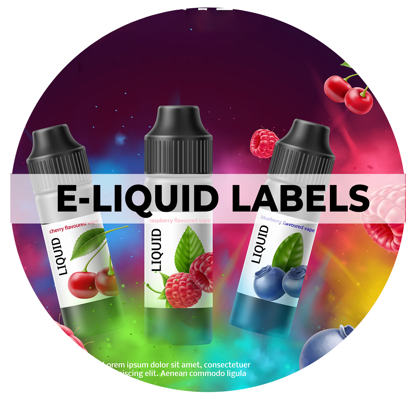 E-liquid labels