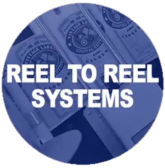 Reel to reel label systems