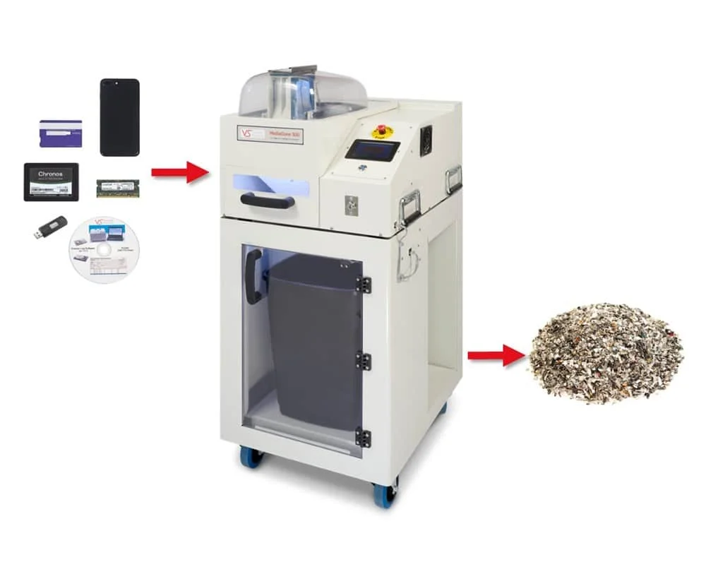 MediaGone 500 tabletop and trolley operation