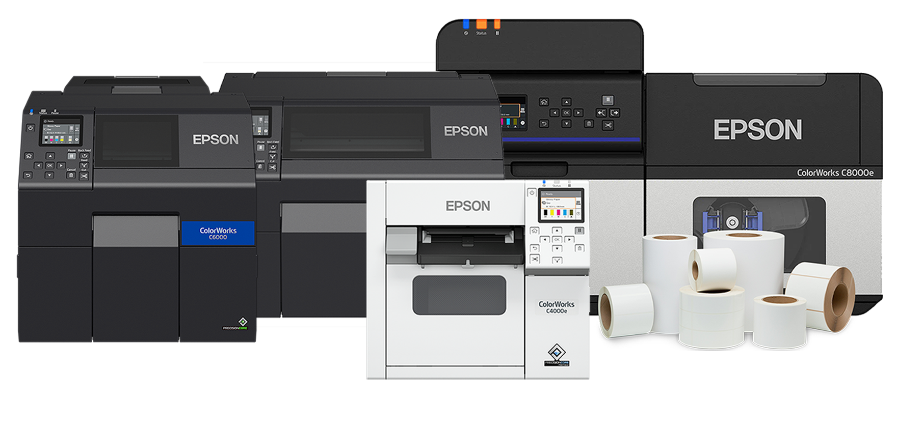 Epson range of ColorWorks colour label printers