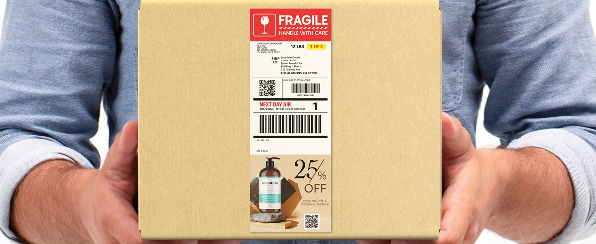 Epson Label Boost Shipper software
