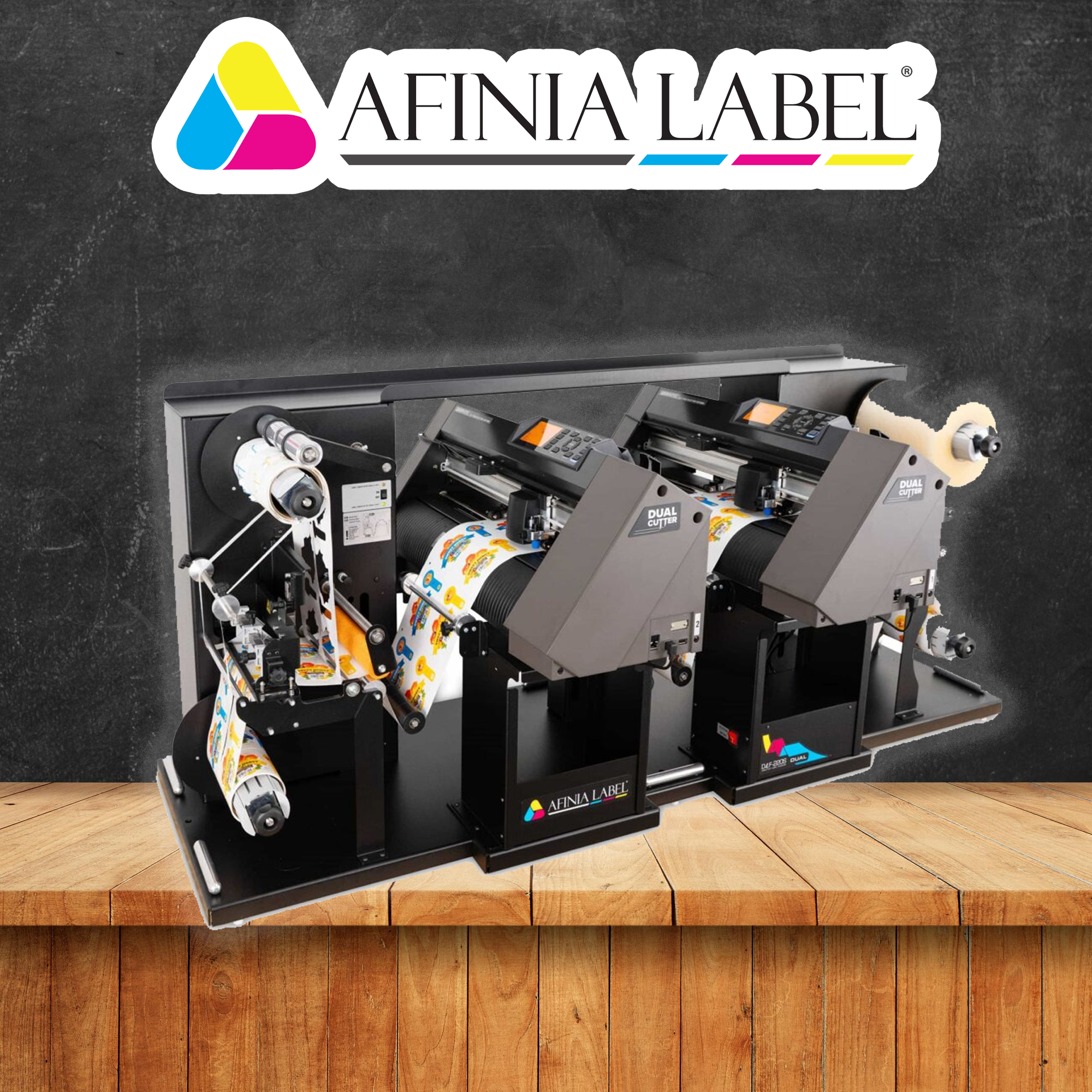 Afinia DLF 220s Dual Plotter digital label finisher