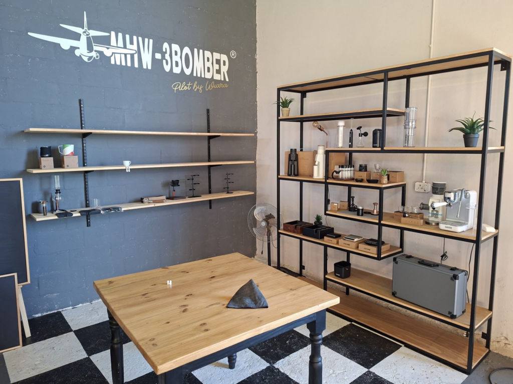 Wiara Coffee equipment and retail space in Durbanville